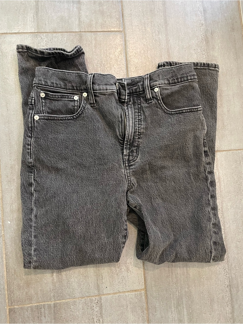 Madewell Women's Perfect Vintage Black Wash Jeans